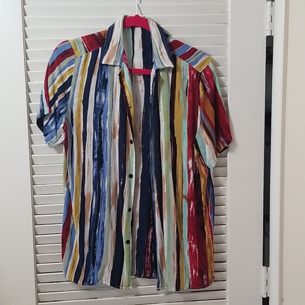 Multicolored striped shirt